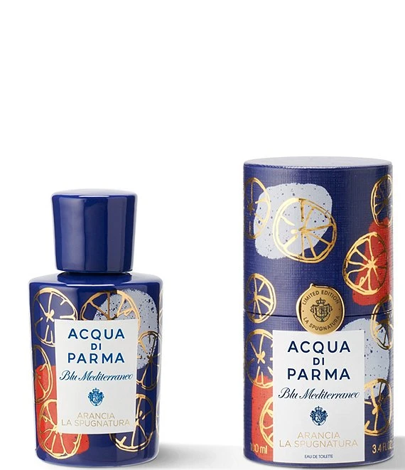 Acqua Di Parma Blu Mediterraneo Arancia La Spugnatura Eau De Toilette Limited Edition 4 Acqua Di Parma Blu Mediterraneo Arancia La Spugnatura Eau De Toilette Limited Edition - Afbeelding 2