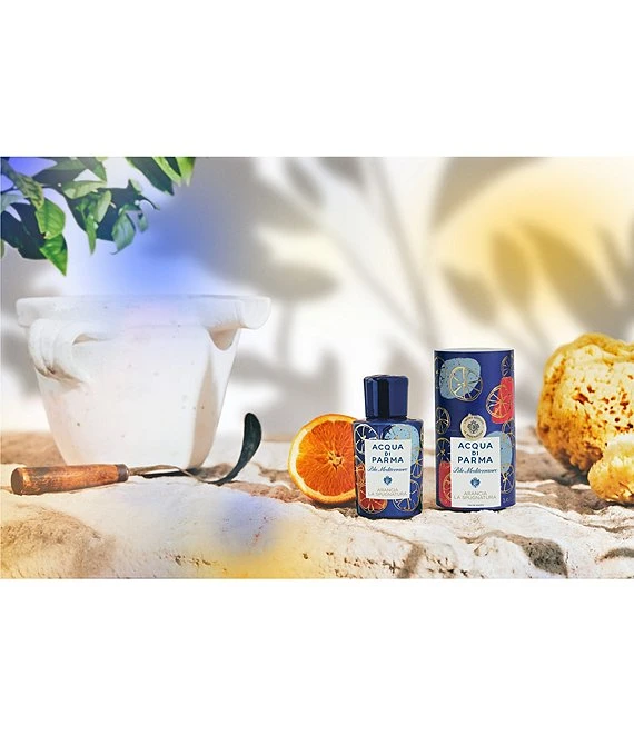 Acqua Di Parma Blu Mediterraneo Arancia La Spugnatura Eau De Toilette Limited Edition 3 Acqua Di Parma Blu Mediterraneo Arancia La Spugnatura Eau De Toilette Limited Edition