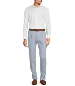 Murano Corsa Di Cavalli Derby Collection Lucas Pleated Stripe Seersucker Dress Pants 9 Murano Corsa Di Cavalli Derby Collection Lucas Pleated Stripe Seersucker Dress Pants -PeeWee-winkel 00000000 zi 7aabb107 4001 429f a3e0 6d813a559b1e 02 ai