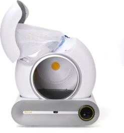 Merkloos Petlux® Zelfreinigende Automatische Kattenbak Met App En LED-Touch -PeeWee-winkel 1118x1200 1