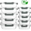 Formilo Meal Prep Bakjes - Lekvrije Vershoudbakjes - Diepvriesbakjes - Luchtdicht - BPA Vrij - Glas - 10 Stuks 1 Formilo Meal Prep Bakjes - Lekvrije Vershoudbakjes - Diepvriesbakjes - Luchtdicht - BPA Vrij - Glas - 10 Stuks -PeeWee-winkel 1149x1200