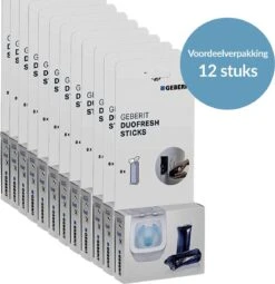 Geberit DuoFresh Sticks - 96 Stuks - Voordeelverpakking - Toilet/WC Blokjes Inbouwreservoir 18 Geberit DuoFresh Sticks - 96 Stuks - Voordeelverpakking - Toilet/WC Blokjes Inbouwreservoir -PeeWee-winkel 1163x1200