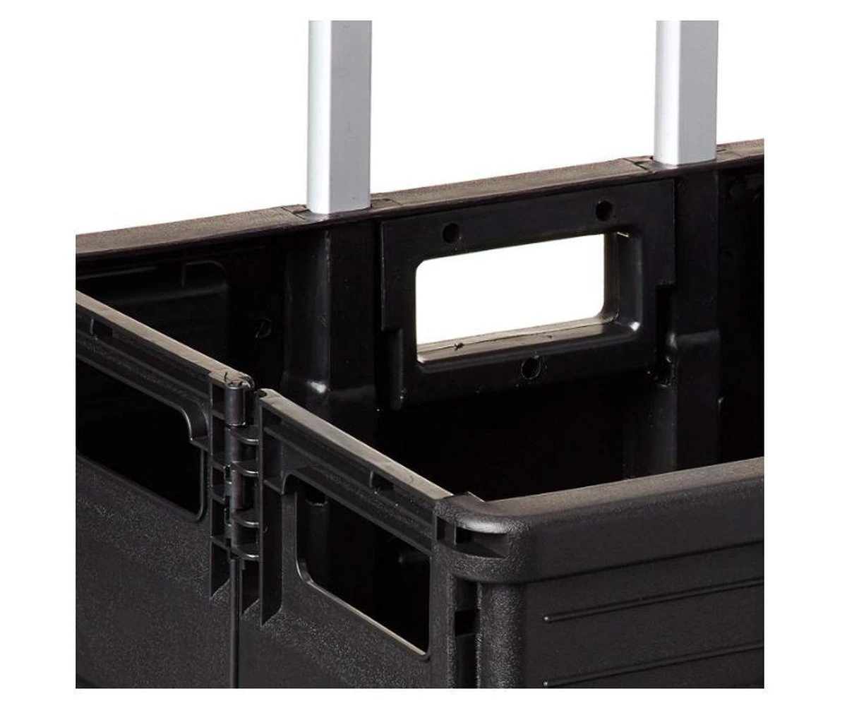 MH Label - XXL - Boodschappentrolley - 70 Liter - Inklapbaar Boodschappenkrat - Vouwkrat Op Trolley - Boodschappenkar - Opbergkrat - Opvouwbaar - Krat Trolley 7 MH Label - XXL - Boodschappentrolley - 70 Liter - Inklapbaar Boodschappenkrat - Vouwkrat Op Trolley - Boodschappenkar - Opbergkrat - Opvouwbaar - Krat Trolley - Afbeelding 5