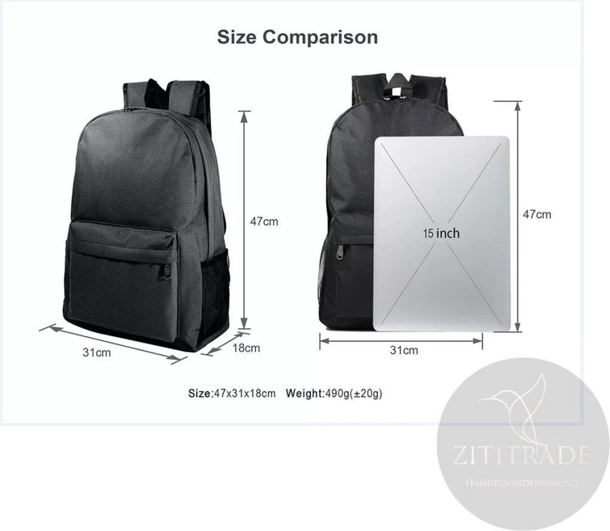 Merkloos Tijd Voor BRAWL | Brawl Stars Rugzak| Rugtas| Schooltas| Nieuwste Game | New Backpack | Black Blue 4 Merkloos Tijd Voor BRAWL | Brawl Stars Rugzak| Rugtas| Schooltas| Nieuwste Game | New Backpack | Black Blue - Afbeelding 2