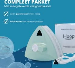 Hoopy Pro™ Magnetische Raamwasser - Magnetische Raamwasser Voor Dubbel Glas - Ruitenreiniger - Ramenwasser -PeeWee-winkel 1200x1095