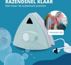 Hoopy Pro™ Magnetische Raamwasser - Magnetische Raamwasser Voor Dubbel Glas - Ruitenreiniger - Ramenwasser -PeeWee-winkel 1200x1105