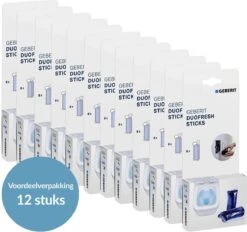 Geberit DuoFresh Sticks - 96 Stuks - Voordeelverpakking - Toilet/WC Blokjes Inbouwreservoir 19 Geberit DuoFresh Sticks - 96 Stuks - Voordeelverpakking - Toilet/WC Blokjes Inbouwreservoir -PeeWee-winkel 1200x1125