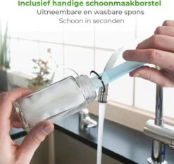 Soothe 48 Glazen Kruidenpotjes Set Met 2 Soorten Strooideksels – Kruidenstrooier – Compleet Pakket Incl Kruidenpotjes Stickers, Krijtstift En Accessoires 23 Soothe 48 Glazen Kruidenpotjes Set Met 2 Soorten Strooideksels – Kruidenstrooier – Compleet Pakket Incl Kruidenpotjes Stickers, Krijtstift En Accessoires -PeeWee-winkel 1200x1131 1