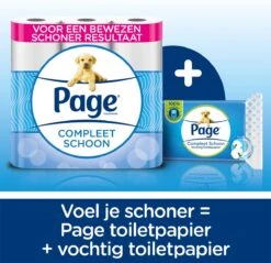Page Toiletpapier - 96 Rollen - Compleet Schoon Wc Papier - Met Een Vleugje Katoen -PeeWee-winkel 1200x1159 1