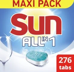 SUN® Sun All-in 1 Normaal Vaatwastabletten - 276 Tabletten - Voordeelverpakking 15 SUN® Sun All-in 1 Normaal Vaatwastabletten - 276 Tabletten - Voordeelverpakking -PeeWee-winkel 1200x1174 2