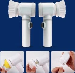 B-care Magic Brush - Elektrische Multifunctionele Schoonmaakborstel - 7 Opzetstukken - Wasborstel - Poetsmachine - Schrobborstel - Handborstel - Werkborstel - Schrobber - Boorborstel - Reinigingsborstel 24 B-care Magic Brush - Elektrische Multifunctionele Schoonmaakborstel - 7 Opzetstukken - Wasborstel - Poetsmachine - Schrobborstel - Handborstel - Werkborstel - Schrobber - Boorborstel - Reinigingsborstel -PeeWee-winkel 1200x1176