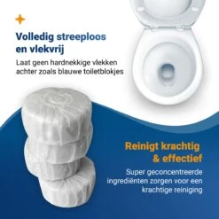 Witte Toiletblokjes Voor Inbouwreservoir Voor O.a Geberit En Grohe - 25 Stuks - Met Lavendel - Vlekvrij - Stortbakblokjes -PeeWee-winkel 1200x1200 20