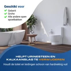 Witte Toiletblokjes Voor Inbouwreservoir Voor O.a Geberit En Grohe - 25 Stuks - Met Lavendel - Vlekvrij - Stortbakblokjes -PeeWee-winkel 1200x1200 23