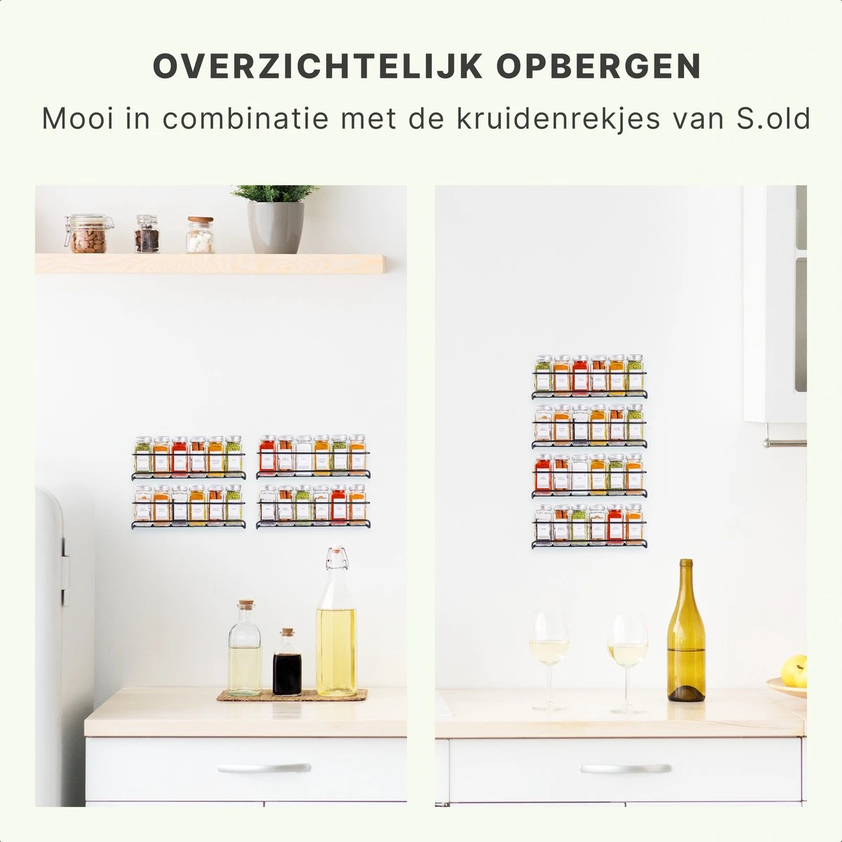 36 Glazen Kruidenpotjes Vierkant Met Deksel - Kruidenstrooier - Complete Set Met Strooideksels, Voorbedrukte Stickers En Trechter - Inhoud 120 Ml - 10,5 X 4,3 Cm 6 36 Glazen Kruidenpotjes Vierkant Met Deksel - Kruidenstrooier - Complete Set Met Strooideksels, Voorbedrukte Stickers En Trechter - Inhoud 120 Ml - 10,5 X 4,3 Cm - Afbeelding 4