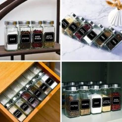 Soothe 24 Glazen Kruidenpotjes Set Met 2 Soorten Strooideksels – Kruidenstrooier – Compleet Pakket Incl Kruidenpotjes Stickers, Krijtstift En Accessoires 21 Soothe 24 Glazen Kruidenpotjes Set Met 2 Soorten Strooideksels – Kruidenstrooier – Compleet Pakket Incl Kruidenpotjes Stickers, Krijtstift En Accessoires -PeeWee-winkel 1200x1200 64