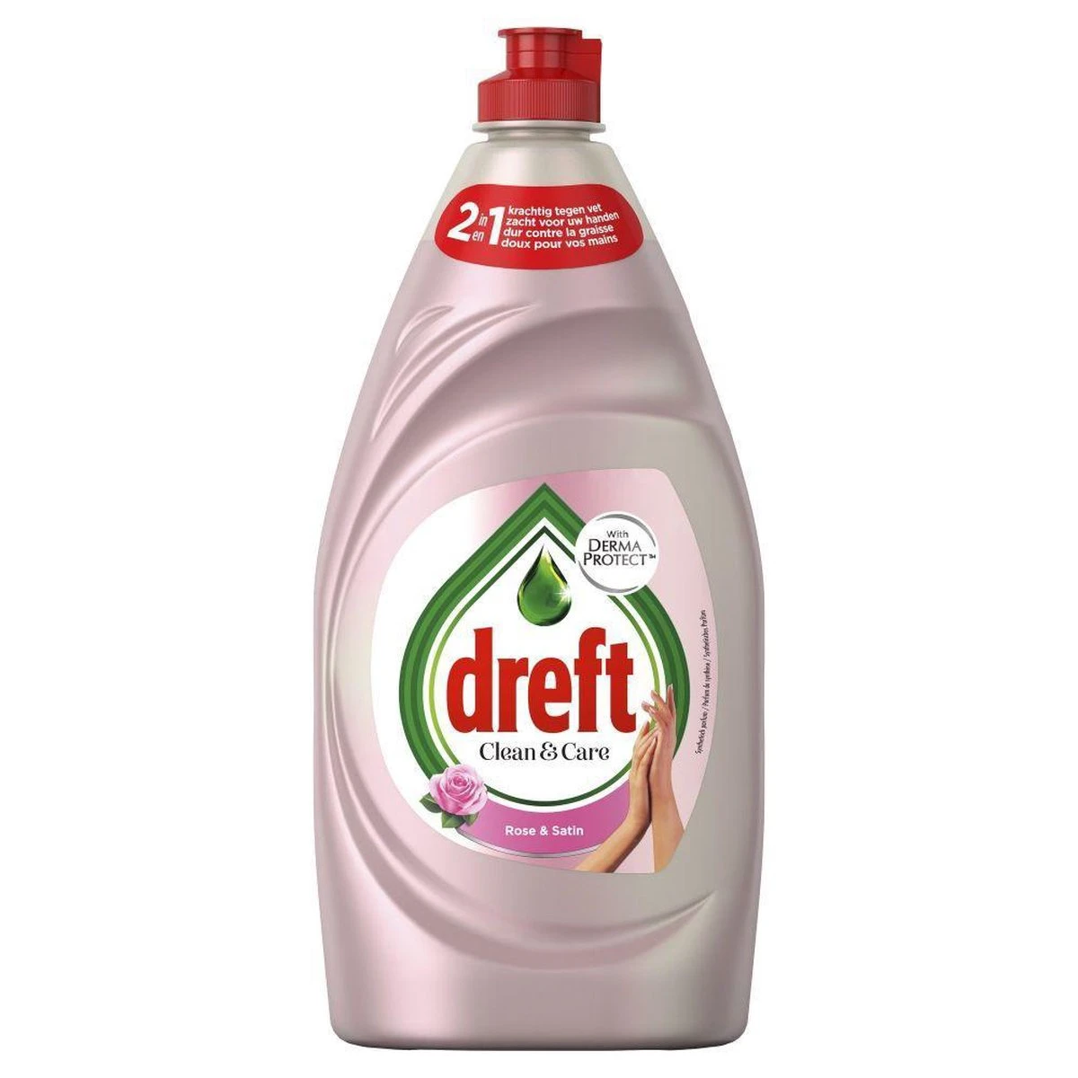 Dreft Clean & Care Rose & Satin Afwasmiddel - 8x780ml - Voordeelverpakking 8 Dreft Clean & Care Rose & Satin Afwasmiddel - 8x780ml - Voordeelverpakking - Afbeelding 6
