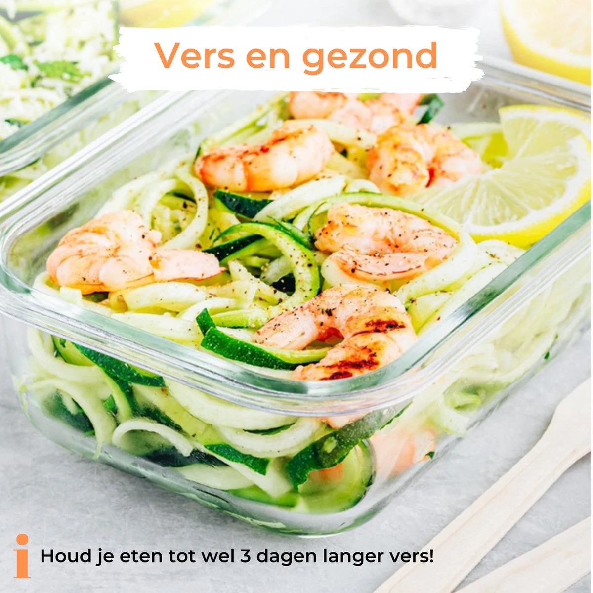 Formilo Meal Prep Bakjes - Lekvrije Vershoudbakjes - Diepvriesbakjes - Luchtdicht - BPA Vrij - Glas - 10 Stuks 4 Formilo Meal Prep Bakjes - Lekvrije Vershoudbakjes - Diepvriesbakjes - Luchtdicht - BPA Vrij - Glas - 10 Stuks - Afbeelding 2