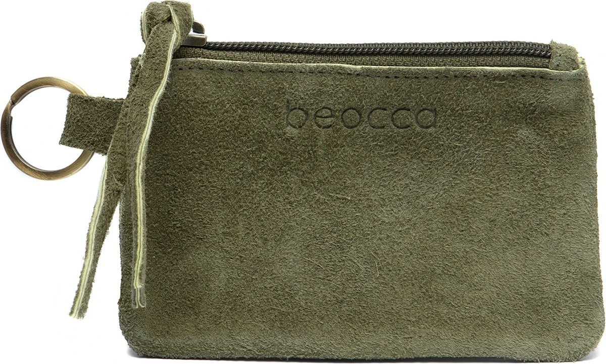 Beocca - Leren Rugzak Cleo Groen - 14" Laptoptas 7 Beocca - Leren Rugzak Cleo Groen - 14" Laptoptas - Afbeelding 5