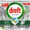 Dreft Platinum All In One - Vaatwascapsules - Original - Voordeelverpakking 5 X 20 Capsules 1 Dreft Platinum All In One - Vaatwascapsules - Original - Voordeelverpakking 5 X 20 Capsules -PeeWee-winkel 1200x852