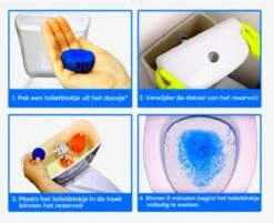 DONGOODS® Toiletblokjes Voor Inbouwreservoirs – WC-blokjes – Toiletblokken In Een Voordeelverpakking – 12 Stuks -PeeWee-winkel 1200x976