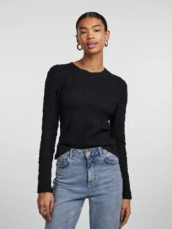 Pieces PCKIERA TOP MET LANGE MOUWEN