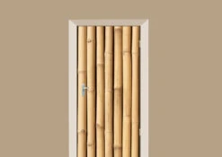 Deursticker Bamboe