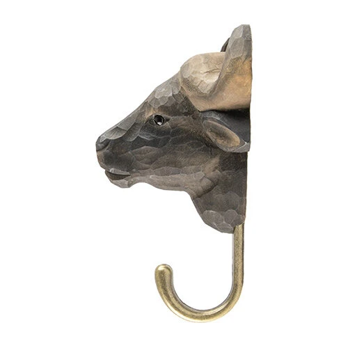 Kapstokhaakje Wildlife Garden Afrikaanse Buffel 4 Kapstokhaakje Wildlife Garden Afrikaanse Buffel - Afbeelding 2