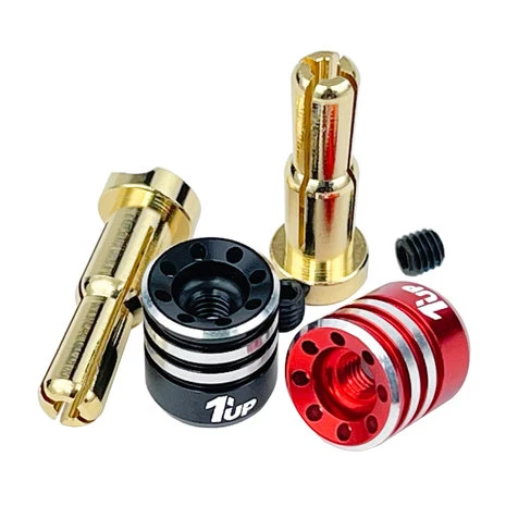 1up Racing Heatsink Bullet Plugs - 4/5mm Stepped (2pcs) 3 1up Racing Heatsink Bullet Plugs - 4/5mm Stepped (2pcs)
