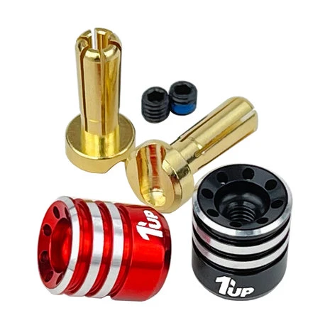 1up Racing Heatsink Bullet Plugs - 4mm (2pcs) 3 1up Racing Heatsink Bullet Plugs - 4mm (2pcs)