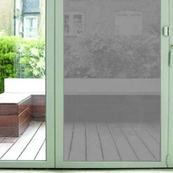 Vliegengordijn Monza Zwart/zilver 100x240cm