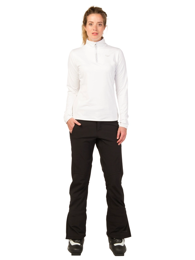 Skipully Protest Women Fabrizoy 1/4 Zip Top Seashell 3 Skipully Protest Women Fabrizoy 1/4 Zip Top Seashell - Afbeelding 2