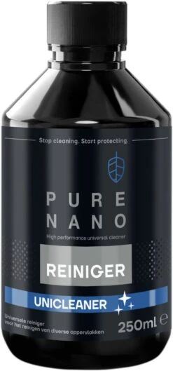 PURE NANO Glas - Nano Coating Voor 5 Jaar Heldere Ramen Met Minder Schoonmaakwerk - 250 Ml -PeeWee-winkel 560x1200
