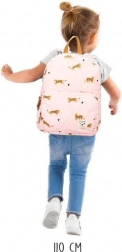 Kidzroom Hug Me - Rugzak - 2 T/m 6 Jaar - Roze - Luipaard 23 Kidzroom Hug Me - Rugzak - 2 T/m 6 Jaar - Roze - Luipaard -PeeWee-winkel 583x1200
