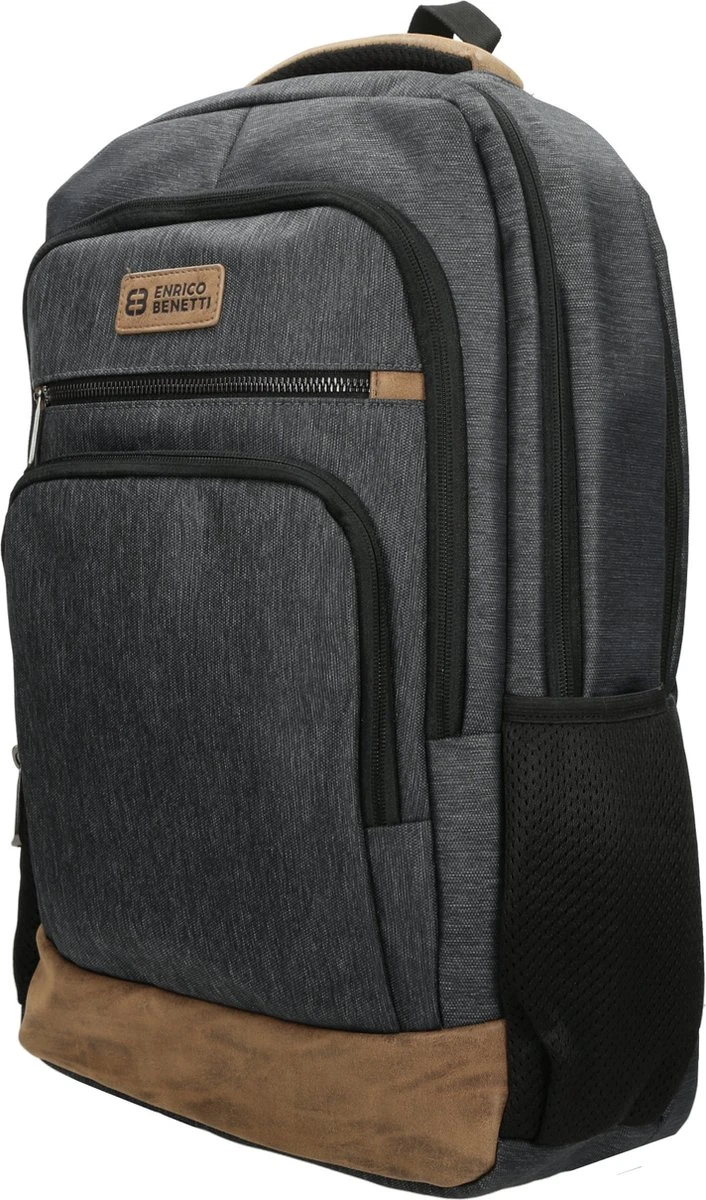 Enrico Benetti München 62120 Laptop Rugzak 17" - Grijs 6 Enrico Benetti München 62120 Laptop Rugzak 17" - Grijs - Afbeelding 4