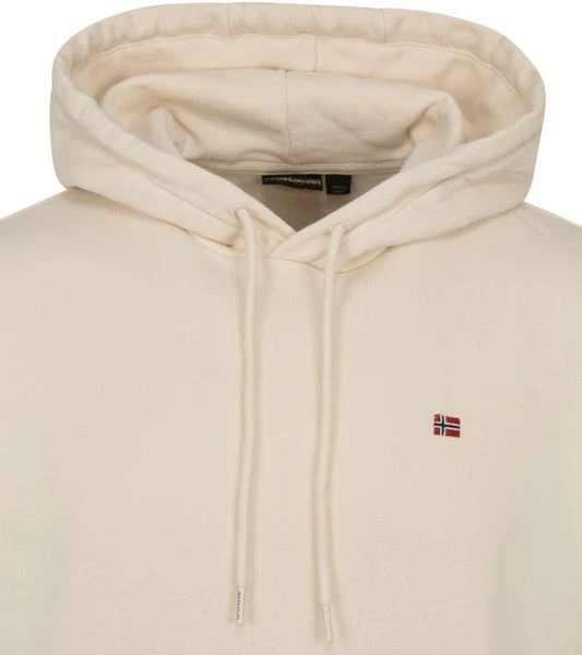 Napapijri Balis Hoodie Off White 3 Napapijri Balis Hoodie Off White - Afbeelding 2