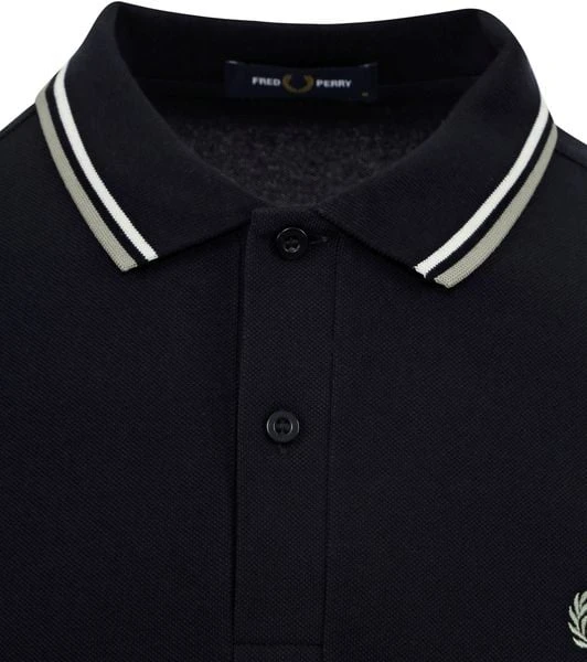 Fred Perry Polo M3600 Navy R64 3 Fred Perry Polo M3600 Navy R64 - Afbeelding 2