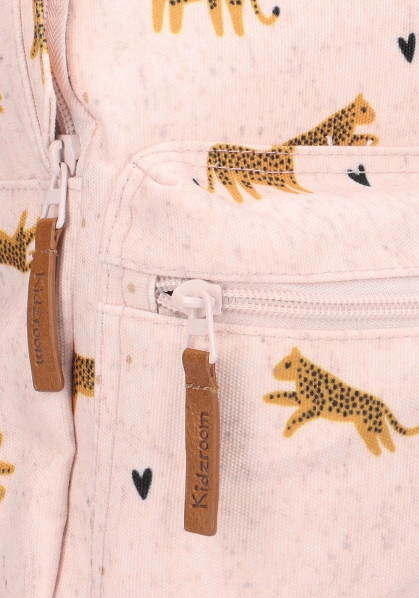 Kidzroom Hug Me - Rugzak - 2 T/m 6 Jaar - Roze - Luipaard 14 Kidzroom Hug Me - Rugzak - 2 T/m 6 Jaar - Roze - Luipaard - Afbeelding 12