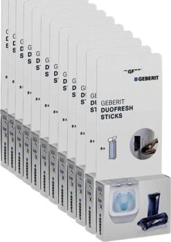 Geberit DuoFresh Sticks - 96 Stuks - Voordeelverpakking - Toilet/WC Blokjes Inbouwreservoir 16 Geberit DuoFresh Sticks - 96 Stuks - Voordeelverpakking - Toilet/WC Blokjes Inbouwreservoir -PeeWee-winkel 850x1200