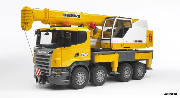 3570 Bruder Scania R-Serie Liebherr Kran-LKW, L+S 3 3570 Bruder Scania R-Serie Liebherr Kran-LKW, L+S - Afbeelding 3