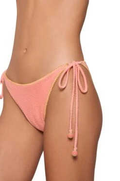 Cosita Linda Sunset Textuur Tie Side Bikini Broekje -PeeWee-winkel CL23240B CL23241H CL THE20MAGIC20HOUR SUNSET 1392t