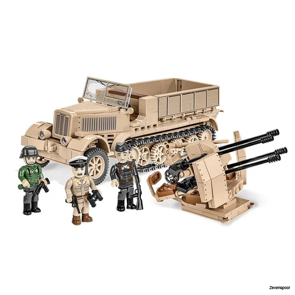 2274 Cobi Sd. Kfz. 7/1 & 2 Cm Flakvierling 38 Executive Edition 2 2274 Cobi Sd. Kfz. 7/1 & 2 Cm Flakvierling 38 Executive Edition - Afbeelding 2