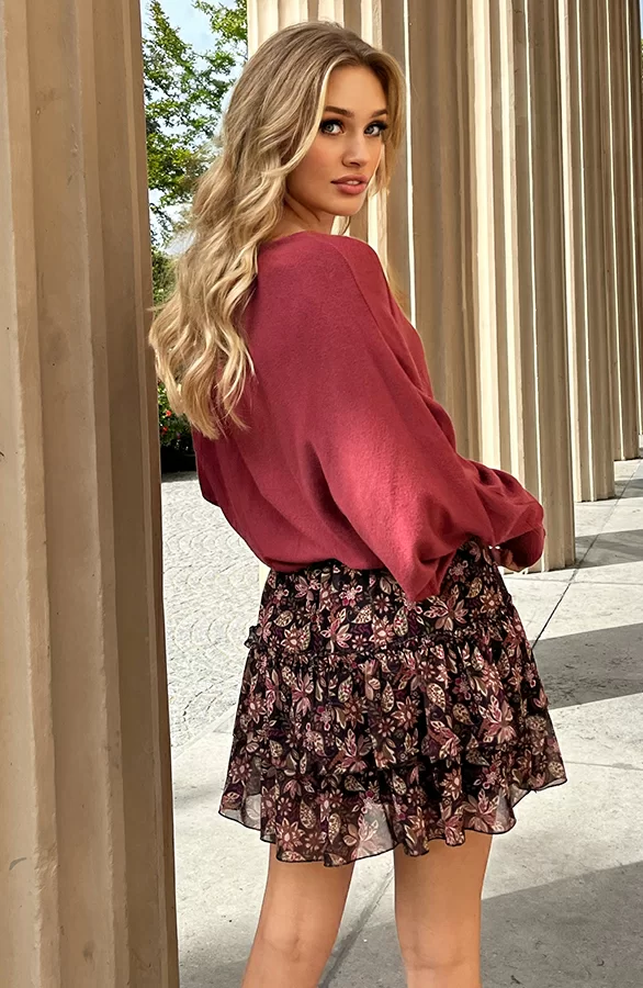 Debby Sweater Dust Pink 6 Debby Sweater Dust Pink - Afbeelding 4