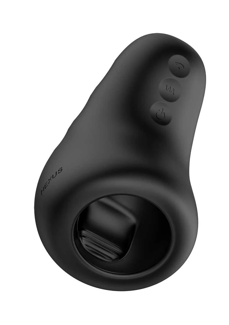 Nexus ECLIPSE Vibrating Stroking Male Masturbator – Black 2 Nexus ECLIPSE Vibrating Stroking Male Masturbator – Black