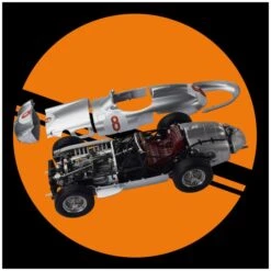 IXO Collection 1/8 Mercedes Benz W 196 R Metalen Bouwpakket (Fangio Of Stirling Moss)(allerlaatste 2 Nr 12 Van Stirling Moss!! ) 7 IXO Collection 1/8 Mercedes Benz W 196 R Metalen Bouwpakket (Fangio Of Stirling Moss)(allerlaatste 2 Nr 12 Van Stirling Moss!! ) -PeeWee-winkel IXO Mercedes Benz 196R 1