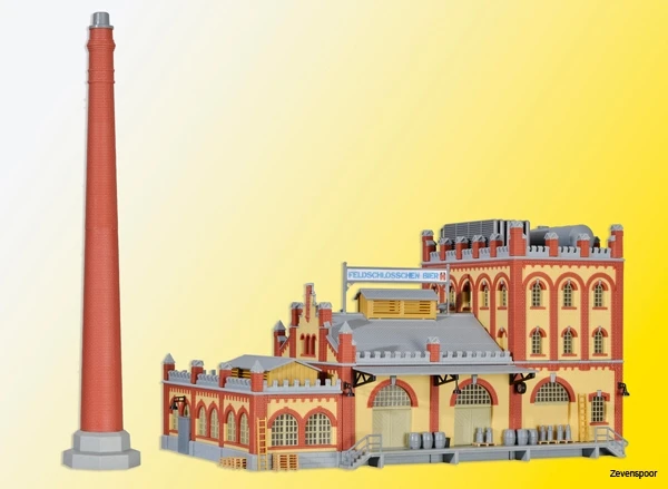 39826 Kibri H0 Kuehlhaus Und Anlieferung 4 39826 Kibri H0 Kuehlhaus Und Anlieferung - Afbeelding 2