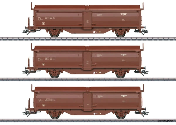 47302 Marklin Schiebedachwg.-Set Tbis NSB 4 47302 Marklin Schiebedachwg.-Set Tbis NSB - Afbeelding 2