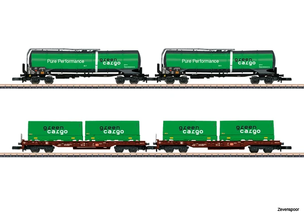 82533 Marklin Güterwagen-Set Green Cargo 3 82533 Marklin Güterwagen-Set Green Cargo