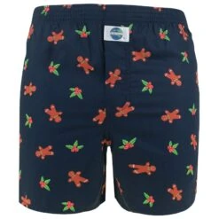 DEAL Wijde Boxershort Gingerbread Blauw