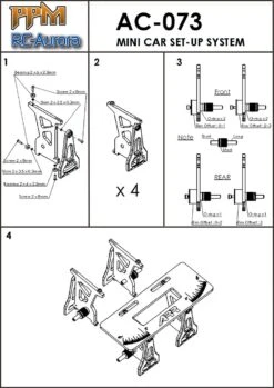 PPM-RC AC-073-V2 RACING SET-UP SYSTEM (FOR MINI CARS – VERSION 2) 7 PPM-RC AC-073-V2 RACING SET-UP SYSTEM (FOR MINI CARS – VERSION 2) -PeeWee-winkel ac 073 manual s