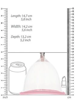 Borstpomp Set Large - Rose Goud -PeeWee-winkel borstpomp set large rose goud afm cup